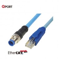 [삼원ACT] M12C-EEC-V□ / 필드버스케이블 / M12 콘넥터 일체형 EtherCAT 케이블