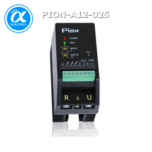 [Pion] PION-A12-025-00 / 전력제어기 / SCR Unit / 단상 25A 110V~220V / 자연공냉식
