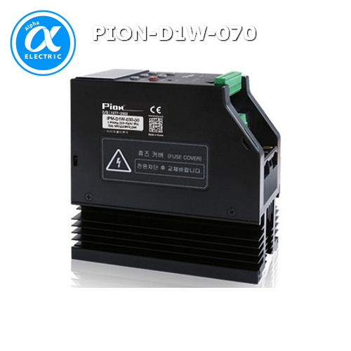 [Pion] PION-D1W-070-00 / 전력제어기 / SCR Unit / 단상 90A 220V~440V / Fan Cooling