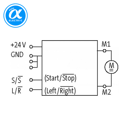 [무어] 50140 / 옵토커플러(모터용) / DC-MOTOR COMMUTATING CIRCUIT / IN: 24 VDC - OUT: 24 VDC / 3 A / 12,4 mm screw-type terminal