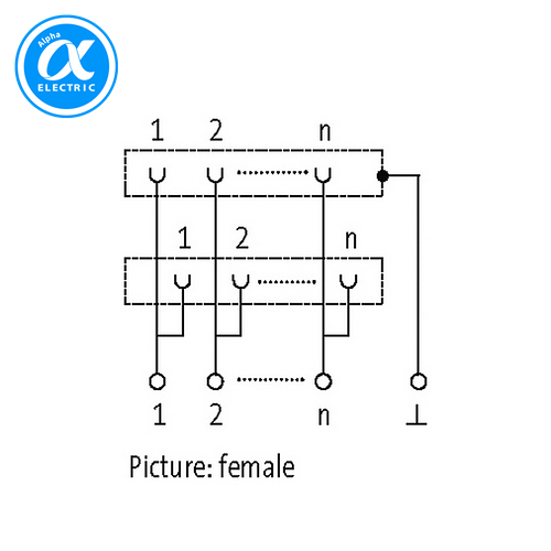 [무어] 54163 / 패시브 인터페이스 - 신호변환/3-wire 연결 / SV-2 X SUB D 25 -KL.  FOR SIGNAL TRANSFER / 125 VAC/DC / 2 A / mounting rail / screw-type terminal
