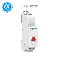 [슈나이더] A9E18320 / Acti 9 부속품 / Acti 9 - iIL - 표시등 / single indicator light- Red - 110-230 Vac