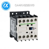 [슈나이더] CA4KN22BW3 / Control Relay / 보조계전기 TeSys K - CA4-K - 2NO + 2NC - 순시형 - 10A - 코일 24V DC