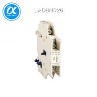 [슈나이더] LAD8N026 / 전자접촉기(MC) 액세서리 / TeSys 접촉기 부속품 / TeSys D / 보조 접점 블록 - 2NC - 측면 마운팅 – 링 터미널