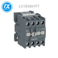 [슈나이더] LC1E3801F7 / 전자접촉기(MC) / EasyPact TVS / 접촉기 TVS / 3P - AC-3 - 440V 38A - 코일 110V AC 50/60Hz - 1NC / [구매단위 24개]
